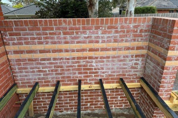 Before Brick & Stone Cleaning