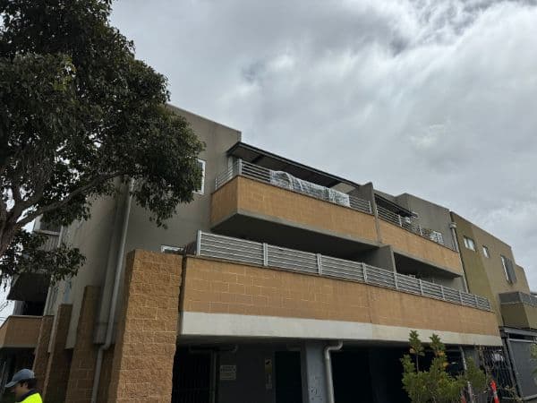 Facade after cleaning