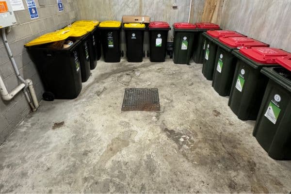 Before Industrial Property Cleaning